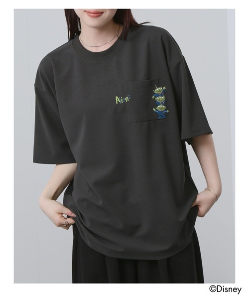セール】PIXAR / トイ・ストーリー ポケット刺繍 Tシャツ（Tシャツ