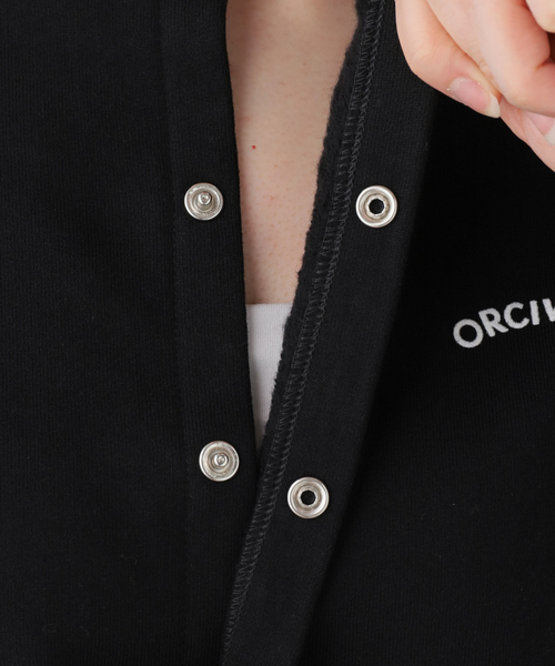 ORCIVAL(オーシバル)の「ORCIVAL/オーシバル スナップカーディガン OR-C0435(Tシャツ/カットソー・レディース・アイボリー/ブラック・FREE)」の7枚目の写真