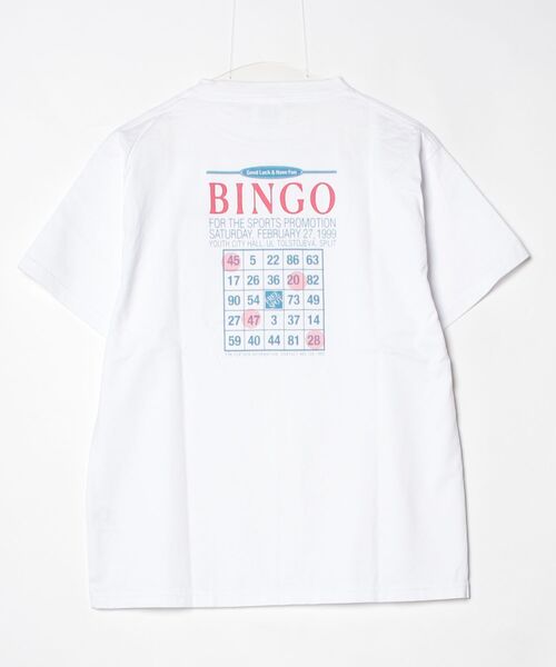 THE SHINZONE（ザ　シンゾーン）の「BINGO TEE 26SMSCU13（Tシャツ/カットソー・レディース・グリーン/ホワイト/グレー・FREE）」の5枚目の写真