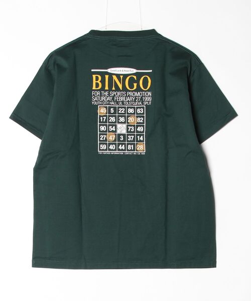 THE SHINZONE（ザ　シンゾーン）の「BINGO TEE 26SMSCU13（Tシャツ/カットソー・レディース・グリーン/ホワイト/グレー・FREE）」の6枚目の写真