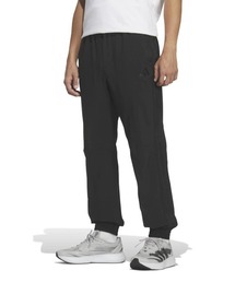 アディダス adidas ストレッチ ツイル レギュラーフィット テーバードレッグ フルレングス カフ ヘム パンツ