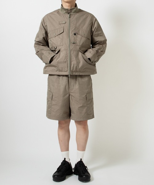 DAIWA PIER39(ダイワピア39)の「TECH MIL MECHANICS JACKET(ミリタリージャケット・メンズ・ブラック/グレー・X-LARGE/LARGE/MEDIUM/SMALL)」の9枚目の写真