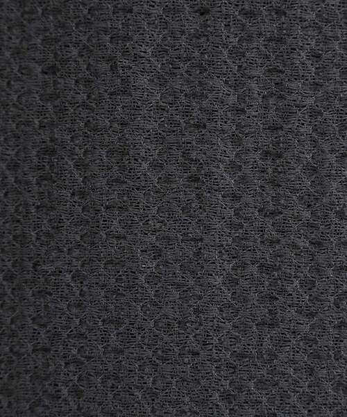 OPAQUE.CLIP(オペークドットクリップ)の「ラッセルレーストップス【洗濯機OK】(Tシャツ/カットソー・レディース・チャコールグレー/ホワイト・38/40/42)」の3枚目の写真