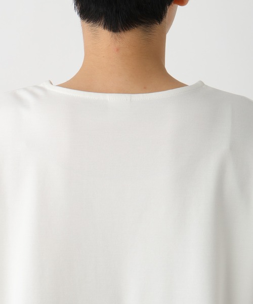 Elura（エルーラ）の「ドレスアップ袖コンプルオーバー/643321（Tシャツ/カットソー・レディース・ホワイト/ネイビー/ライトブルー・LARGE/MEDIUM）」の19枚目の写真