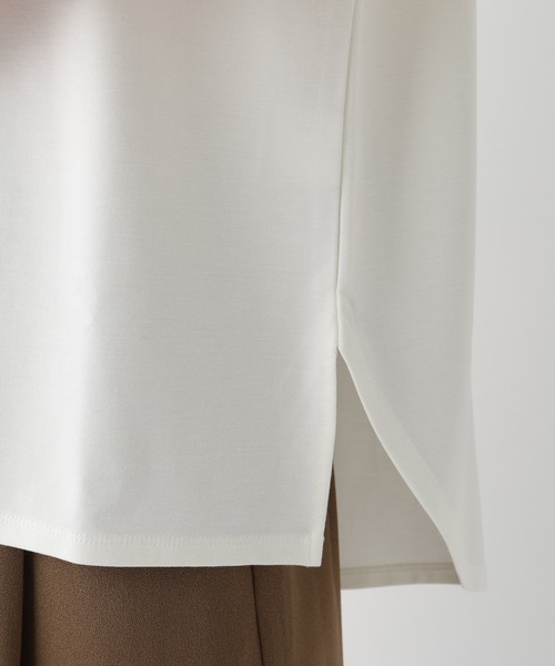 Elura（エルーラ）の「ドレスアップ袖コンプルオーバー/643321（Tシャツ/カットソー・レディース・ホワイト/ネイビー/ライトブルー・LARGE/MEDIUM）」の21枚目の写真