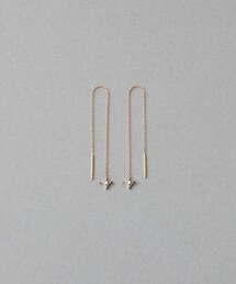 ete | [ムーンリット] K18MPG ダイヤモンド ピアス(ピアス（両耳用）)