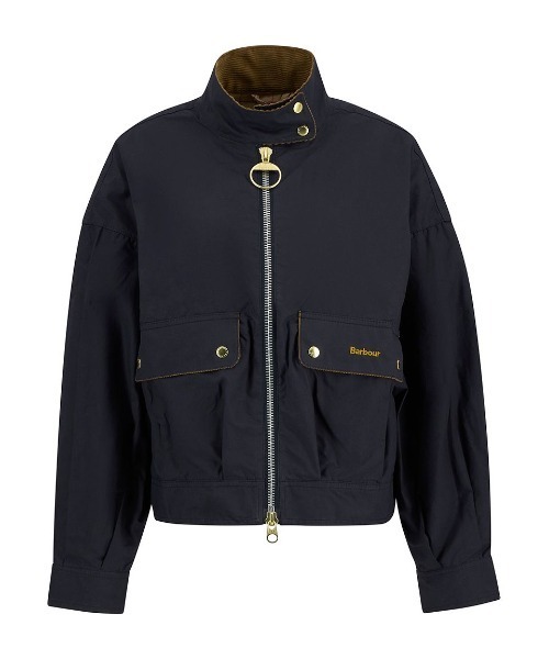 Barbour(バブアー)の「Blackthorn ショート丈カジュアルジャケット(ブルゾン・レディース・ベージュ/ネイビー・8/10)」の10枚目の写真