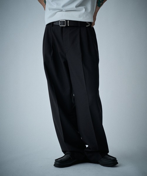 セール】【TENON】2TUCK TROUSERS（スラックス）｜Blank Product