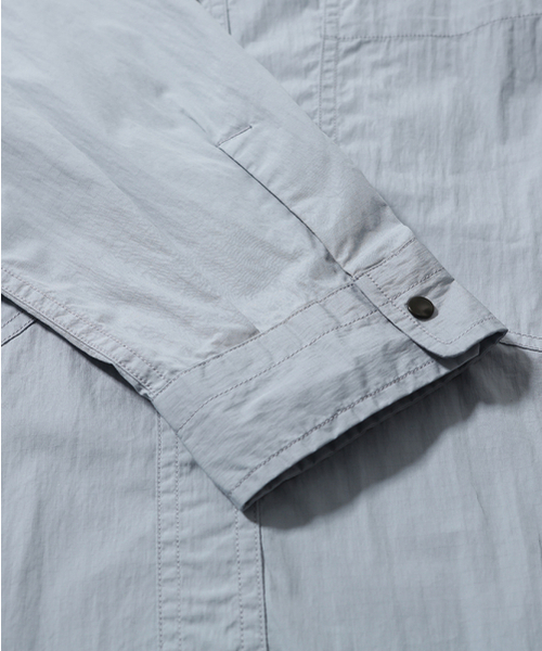 MOIF（モイフ）の「[SS26] UTILITY DEPOT SHIRT / SKY BLUE（シャツ/ブラウス・メンズ・その他・1(S)/2(M)/3(L)）」の8枚目の写真