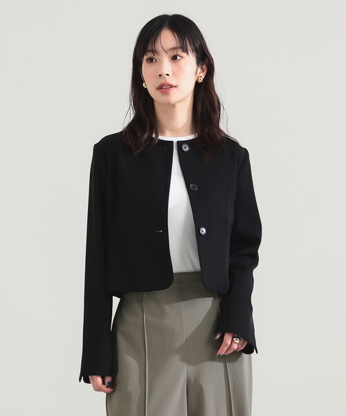 セール】【5/14値下げ】クロップド クルーネック ジャケット（その他