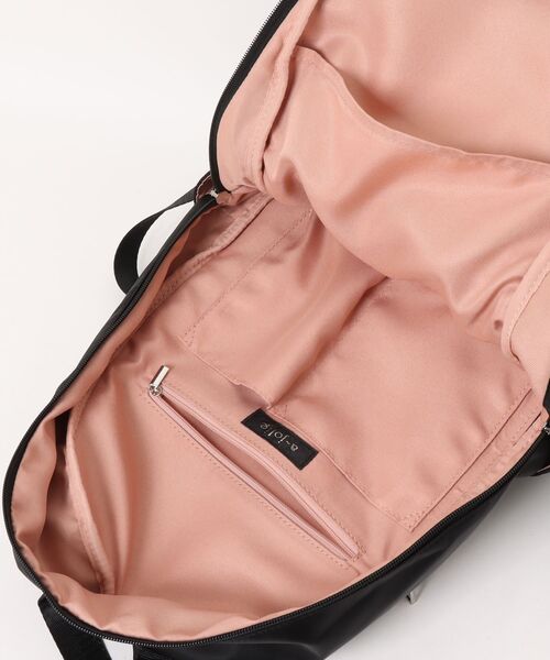 KATHARINE ROSS（キャサリンロス）の「【KATHARINE ROSS】【a-jolie/アジョリー】BIGリボンパールバックパック（バックパック/リュック・レディース・ブラック/ベージュ・MEDIUM）」の5枚目の写真