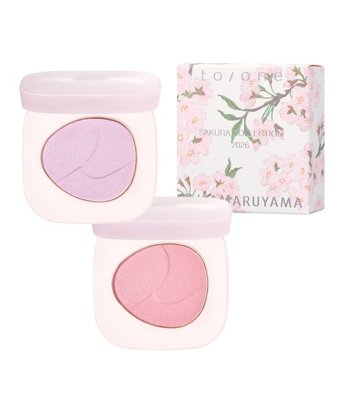 to/one（トーン）の「to/one /【to/one×KEITAMARUYAMA】ペタル フロート ブラッシュ EX12～EX13 ＜SAKURA COLLECTION 2026＞（チーク・レディース・EX12 藤桜/EX13 染桜・FREE）」の8枚目の写真