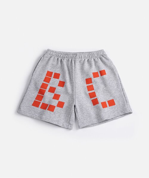 BOBO CHOSES(ボボショーズ)の「Square BC bermuda 半パンツ【キッズ】(その他パンツ・キッズ・グレー・110/100/120/130)」の1枚目の写真