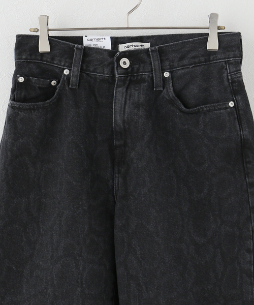 Carhartt WIP(カーハートダブリューアイピー)の「CARHARTT WIP / カーハート ダブリューアイピー W' SNAKE ARIN PANT(デニムパンツ・レディース・ブラック・25/24)」の6枚目の写真