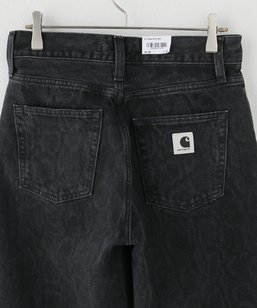 Carhartt WIP(カーハートダブリューアイピー)の「CARHARTT WIP / カーハート ダブリューアイピー W' SNAKE ARIN PANT(デニムパンツ・レディース・ブラック・25/24)」の7枚目の写真