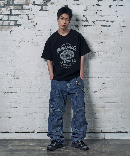 PEID(ペイド)の「PD タイガーワークス 半袖Tシャツ ブラック(Tシャツ/カットソー・レディース・ブラック・2/3/4/5/6/1)」の3枚目の写真