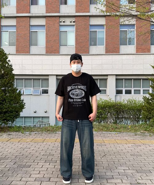 PEID(ペイド)の「PD タイガーワークス 半袖Tシャツ ブラック(Tシャツ/カットソー・レディース・ブラック・2/3/4/5/6/1)」の8枚目の写真