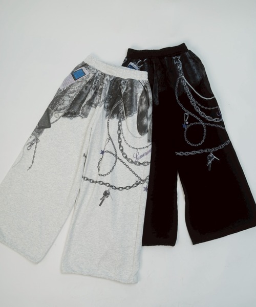 ROYAL FLASH（ロイヤルフラッシュ）の「MITSUKI/ミツキ/Mitsuki Printed Pants（その他パンツ・レディース・ブラック/グレー・F）」の10枚目の写真