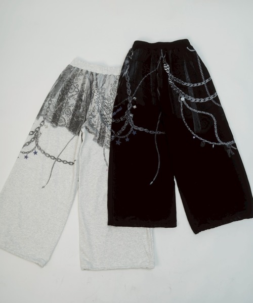 ROYAL FLASH（ロイヤルフラッシュ）の「MITSUKI/ミツキ/Mitsuki Printed Pants（その他パンツ・レディース・ブラック/グレー・F）」の11枚目の写真