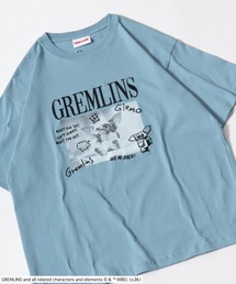 GREMLINS(グレムリン)GIZMO ギズモ フォトプリント&刺繍 サガラ刺繍 バックプリント ビッグシルエットTシャツ/ユニセックス