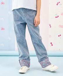 trois lapins kp | 【Trois Lapins】 ストレッチデニム ロールアップパンツ(その他パンツ)