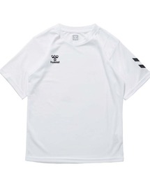 hummel（ヒュンメル）の「ヒュンメル hummel ジュニアワンポイントTシャツ（Tシャツ/カットソー）」