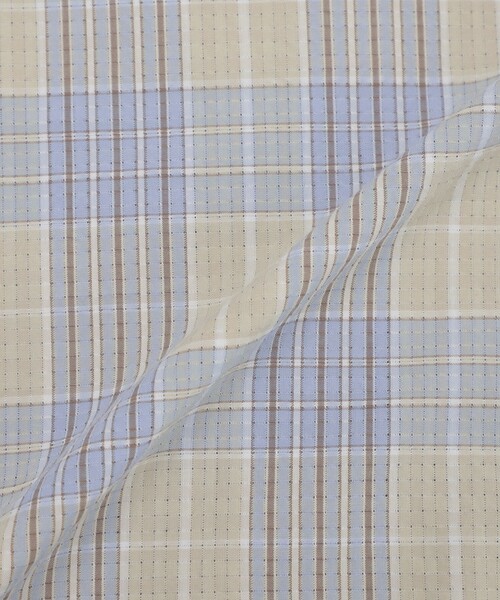 MACKINTOSH PHILOSOPHY(マッキントッシュ フィロソフィー)の「サッカーチェックフレアワンピース(ワンピース・レディース・ネイビー/ベージュ・38/36)」の13枚目の写真