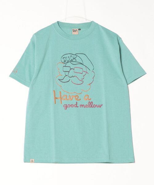 FREDY MAC（フレディーマック）の「DUC T/C度詰め天竺Have a goog TEE（Tシャツ/カットソー・メンズ・アイボリー/サーモンピンク/ミント・M/L）」の2枚目の写真