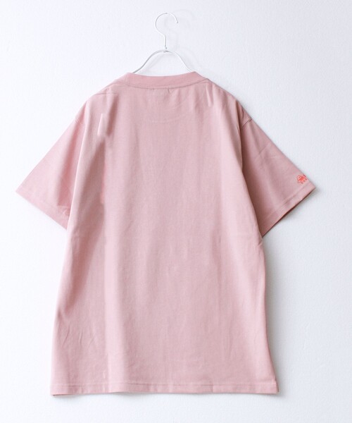 Duckster(ダックスター)の「【Duckster/ダックスター】T/C度詰め天竺Have a goog TEE(Tシャツ/カットソー・メンズ・アイボリー/サーモンピンク/ミント・M/L)」の6枚目の写真