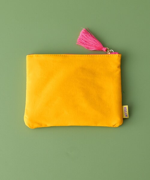 BIRTHDAY BAR（バースデイバー）の「【MYUUA】フラットポーチ（ポーチ・レディース・イエロー/レッド/オレンジ・0）」の8枚目の写真
