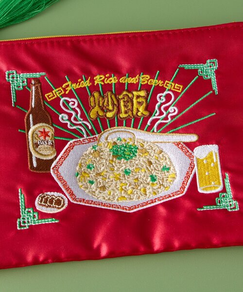 BIRTHDAY BAR（バースデイバー）の「【MYUUA】フラットポーチ（ポーチ・レディース・イエロー/レッド/オレンジ・0）」の9枚目の写真