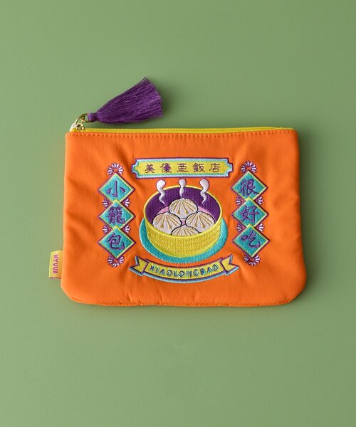BIRTHDAY BAR（バースデイバー）の「【MYUUA】フラットポーチ（ポーチ・レディース・イエロー/レッド/オレンジ・0）」の10枚目の写真