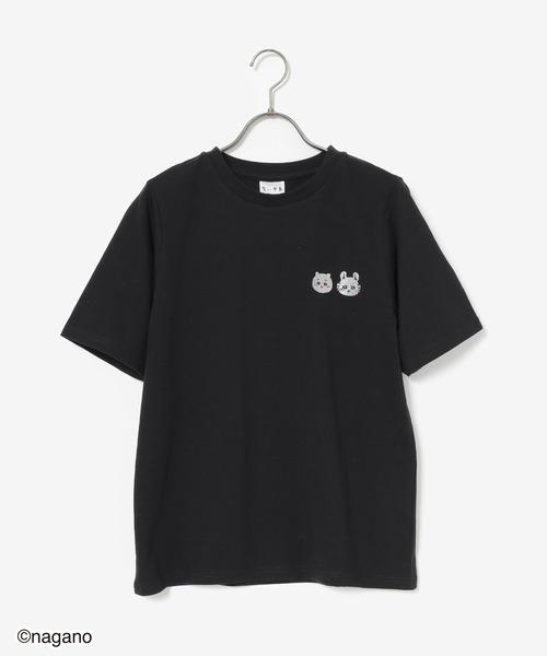 Honeys（ハニーズ）の「ちいかわ／Ｔシャツ（Tシャツ/カットソー・キッズ・ブラック/杢グレー/ネイビー・150cm/L/M/S）」の7枚目の写真