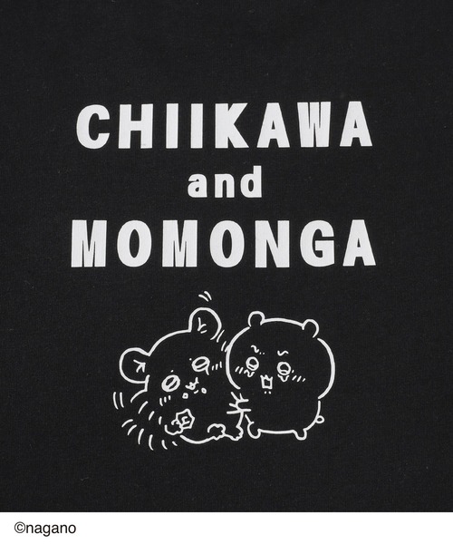 Honeys（ハニーズ）の「ちいかわ／Ｔシャツ（Tシャツ/カットソー・キッズ・ブラック/杢グレー/ネイビー・150cm/L/M/S）」の10枚目の写真