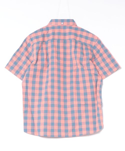 L.L.Bean(エルエルビーン)の「コンフォート・ストレッチ・シャンブレー・シャツ、トラディショナル・フィット 半袖 プラッド 米国フィット・レギュラー(シャツ/ブラウス・メンズ・ブルー系その他/ピンク系その他・LARGE/MEDIUM/SMALL)」の8枚目の写真