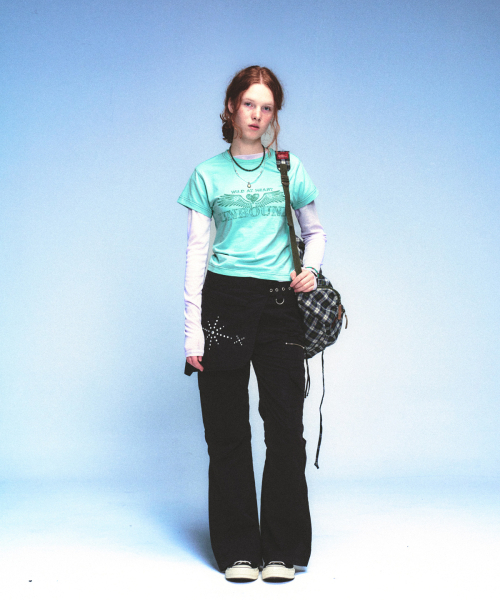 MAINBOOTH(メインブース)の「Cargo Bootcut Pants(BLACK)(その他パンツ・レディース・その他・1/2/3/0)」の11枚目の写真