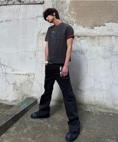 MAINBOOTH(メインブース)の「Cargo Bootcut Pants(BLACK)(その他パンツ・レディース・その他・1/2/3/0)」の22枚目の写真