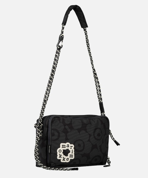 marimekko(マリメッコ)の「【kioski】Kavari Mini Unikko / shoulder bag(ショルダーバッグ・レディース・ベビーピンク/ブラック/レッド・FREE)」の5枚目の写真