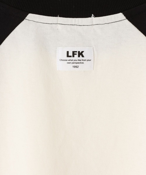 LOWRYS FARM（ローリーズファーム）の「【Smart Price】ラグランＴ　660143（Tシャツ/カットソー・キッズ・アイボリー/ライトブルー/ブラウン・150cm/110cm/130cm/FREE）」の19枚目の写真