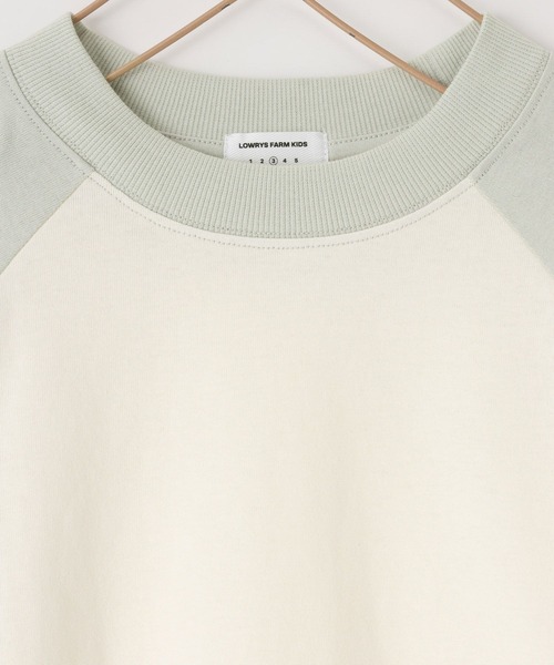 LOWRYS FARM（ローリーズファーム）の「【Smart Price】ラグランＴ　660143（Tシャツ/カットソー・キッズ・アイボリー/ライトブルー/ブラウン・150cm/110cm/130cm/FREE）」の15枚目の写真