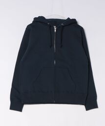TRUSS(トラス)　　12.4oz ヘビーウェイト フルジップパーカー メンズ 厚手 裏起毛 (HSZ-137)