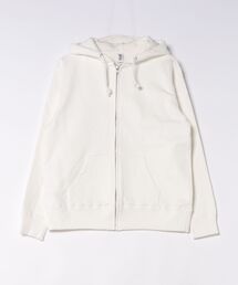 TRUSS(トラス)　　12.4oz ヘビーウェイト フルジップパーカー メンズ 厚手 裏起毛 (HSZ-137)