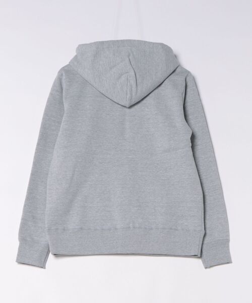TONE SELECT WEAR（トーンセレクトウェア）の「TRUSS(トラス)　　12.4oz ヘビーウェイト フルジップパーカー メンズ 厚手 裏起毛 (HSZ-137)（パーカー・メンズ・ブラック/オフホワイト/ヘザーグレー/ネイビー・SMALL/LARGE/MEDIUM）」の5枚目の写真