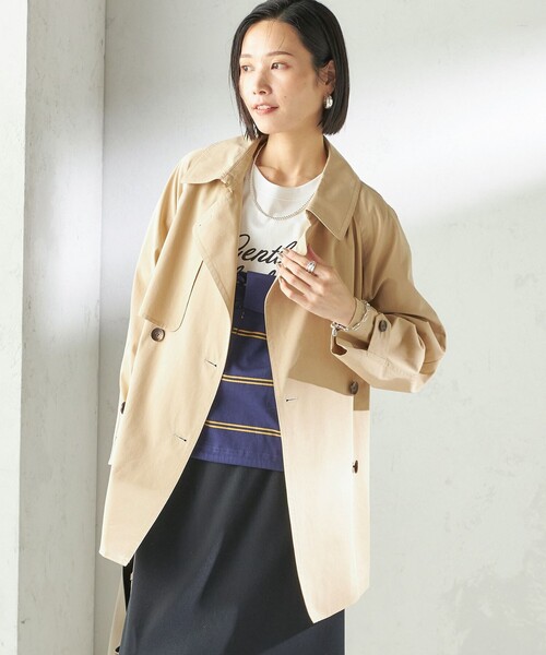 SHIPS(シップス)の「【SHIPS別注】crinkle crinkle crinkle:〈洗濯機可能〉POLO CAMI(キャミソール・レディース・ネイビー・ONE SIZE)」の18枚目の写真