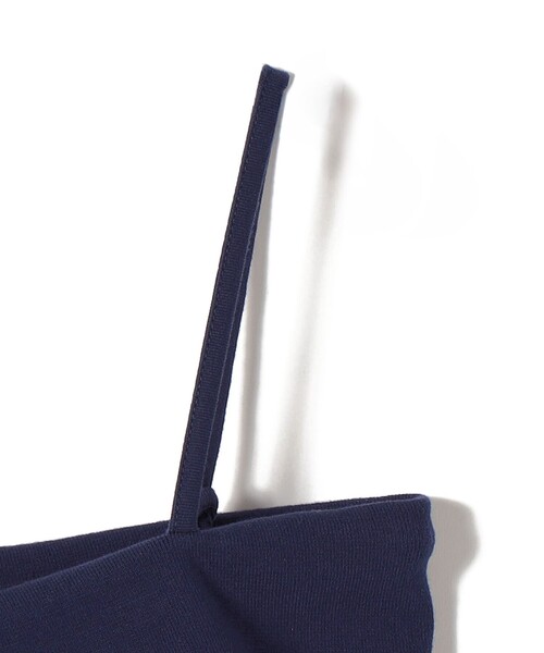 SHIPS(シップス)の「【SHIPS別注】crinkle crinkle crinkle:〈洗濯機可能〉POLO CAMI(キャミソール・レディース・ネイビー・ONE SIZE)」の22枚目の写真