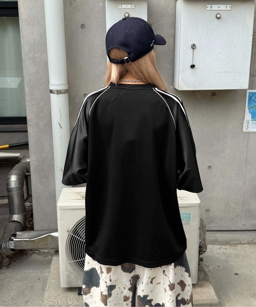 sedacle(セダクル)の「ナンバリングユニフォームTEE(Tシャツ/カットソー・メンズ・グレー/ブラック・LARGE/MEDIUM/SMALL)」の18枚目の写真