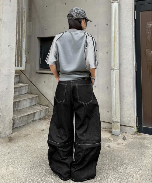 sedacle(セダクル)の「ナンバリングユニフォームTEE(Tシャツ/カットソー・メンズ・グレー/ブラック・LARGE/MEDIUM/SMALL)」の12枚目の写真