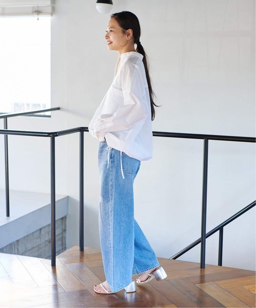 JOURNAL STANDARD(ジャーナルスタンダード)の「《WEB限定追加3》ハードマンズリネンコットンスキッパーシャツ(シャツ/ブラウス・レディース・ホワイト・FREE)」の19枚目の写真
