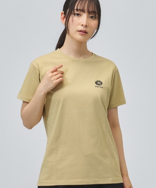 MARMOT(マーモット)の「マーモット Marmot Ws Daydream T-Shirts(Tシャツ/カットソー・レディース・ブラウン/ホワイト/ベージュ・S/M/L/XL)」の13枚目の写真