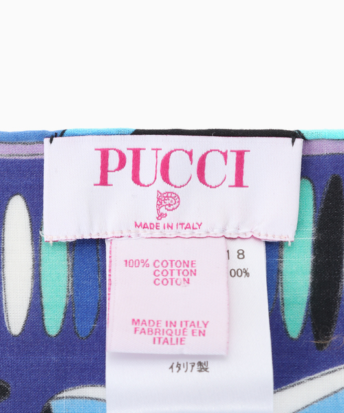JOURNAL STANDARD（ジャーナルスタンダード）の「EMILIO PUCCI / エミリオプッチ FOULARD 52X52 COTONE - COTO（バンダナ/スカーフ・メンズ・ライトブルー・FREE）」の3枚目の写真